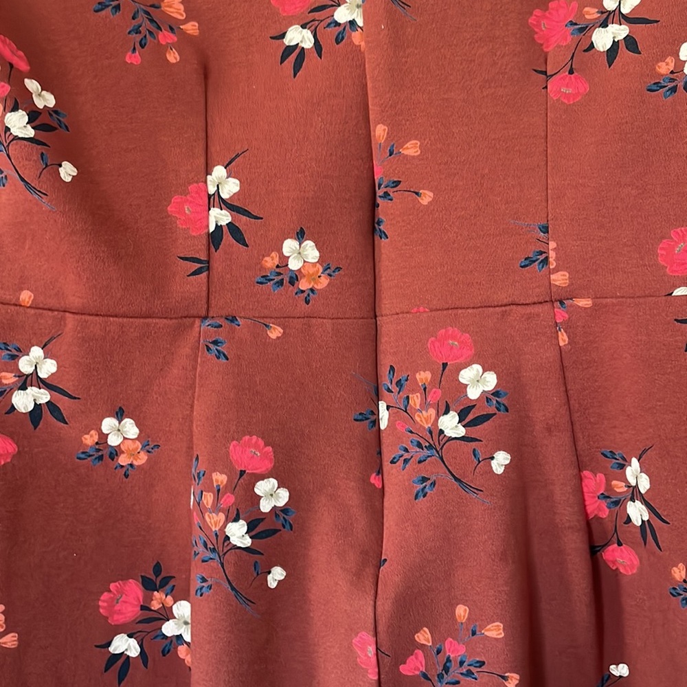 FLORAL PATTERN DRESS - Picture 3 of 6